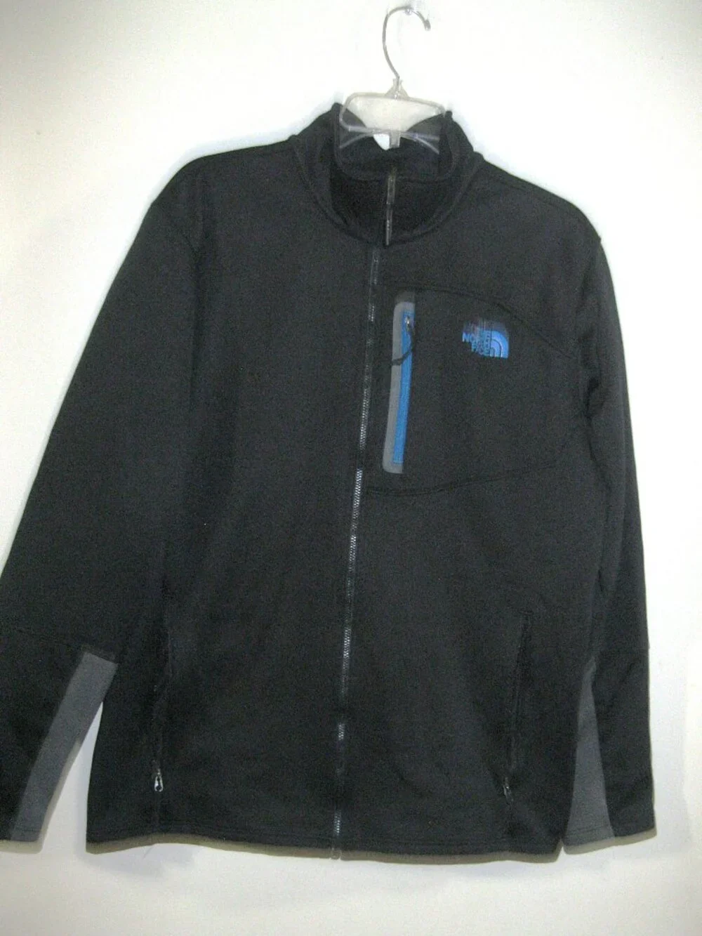 The‎ North Face Jacket Black Full Zip Outdoors  Size large